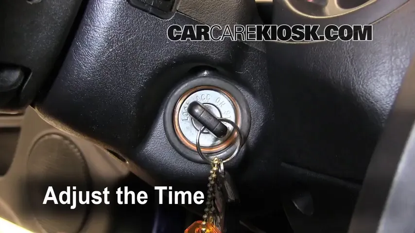 2005 Mitsubishi Eclipse Spyder GS 2.4L 4 Cyl. Clock